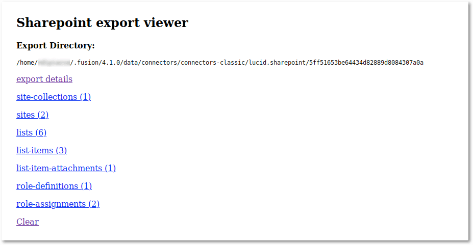 SharePoint V1 Optimized Export Database File Viewer