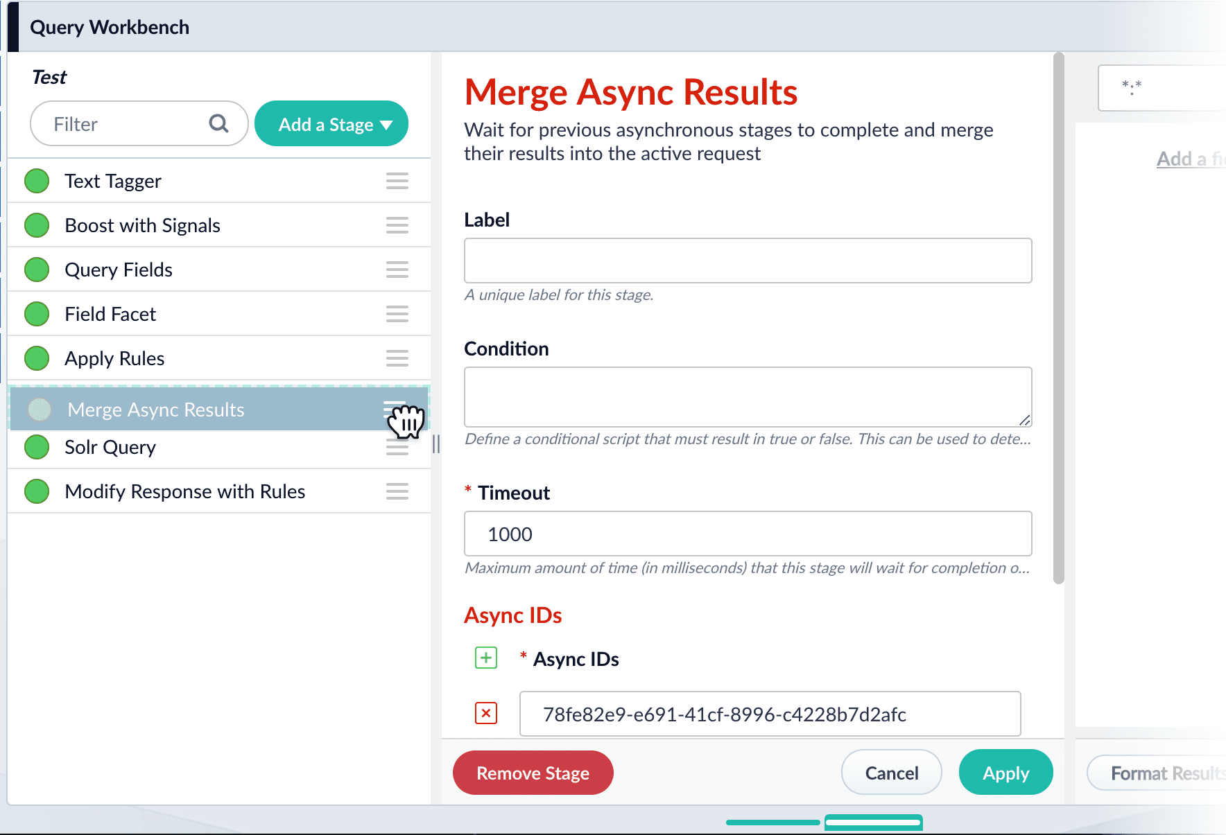 Move the Merge Async Results