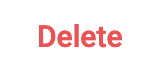 Delete button large red