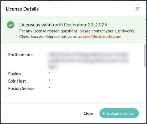 Fusion license update