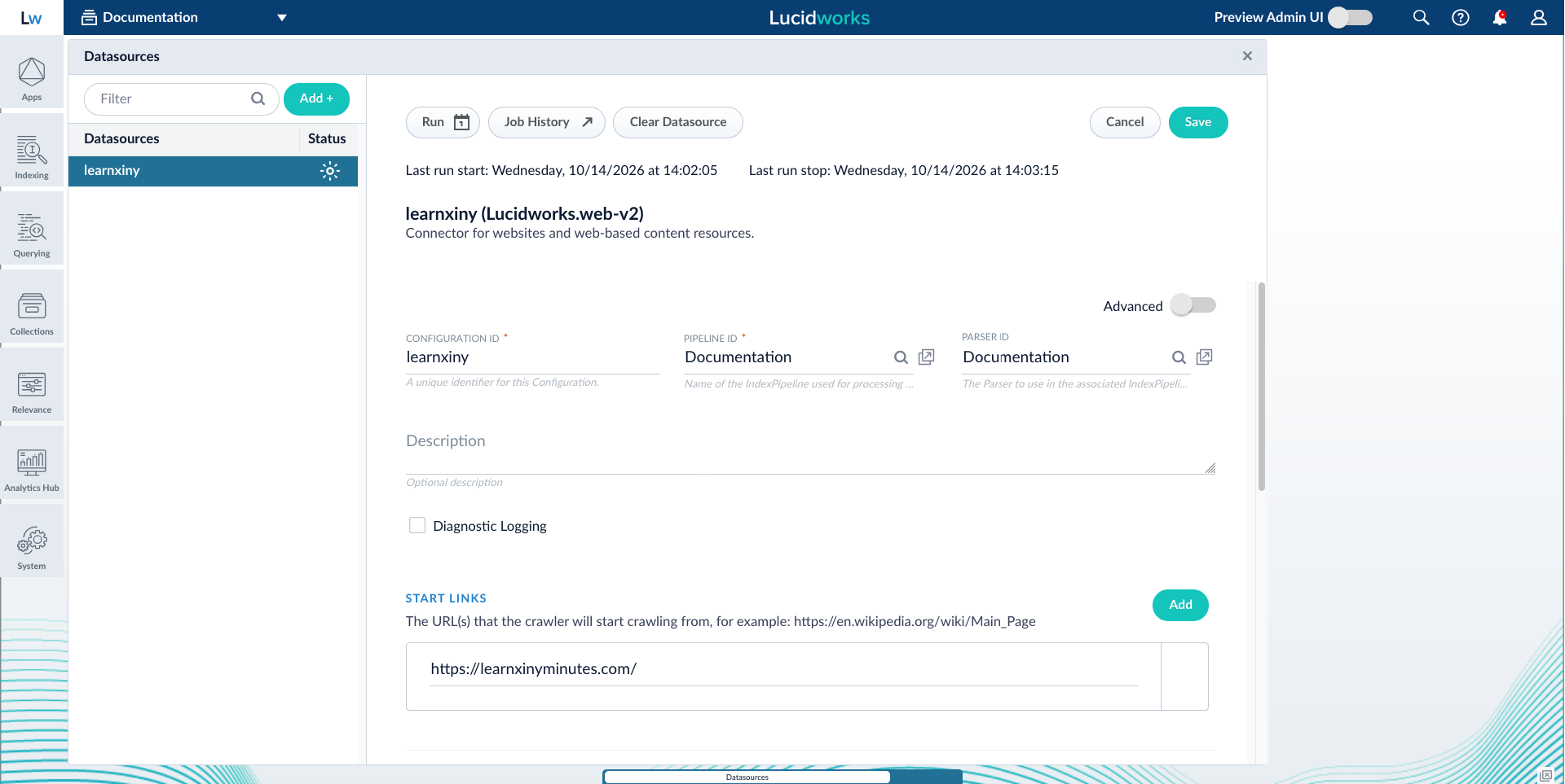 Legacy UI