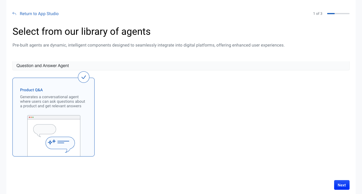 Create a custom agent