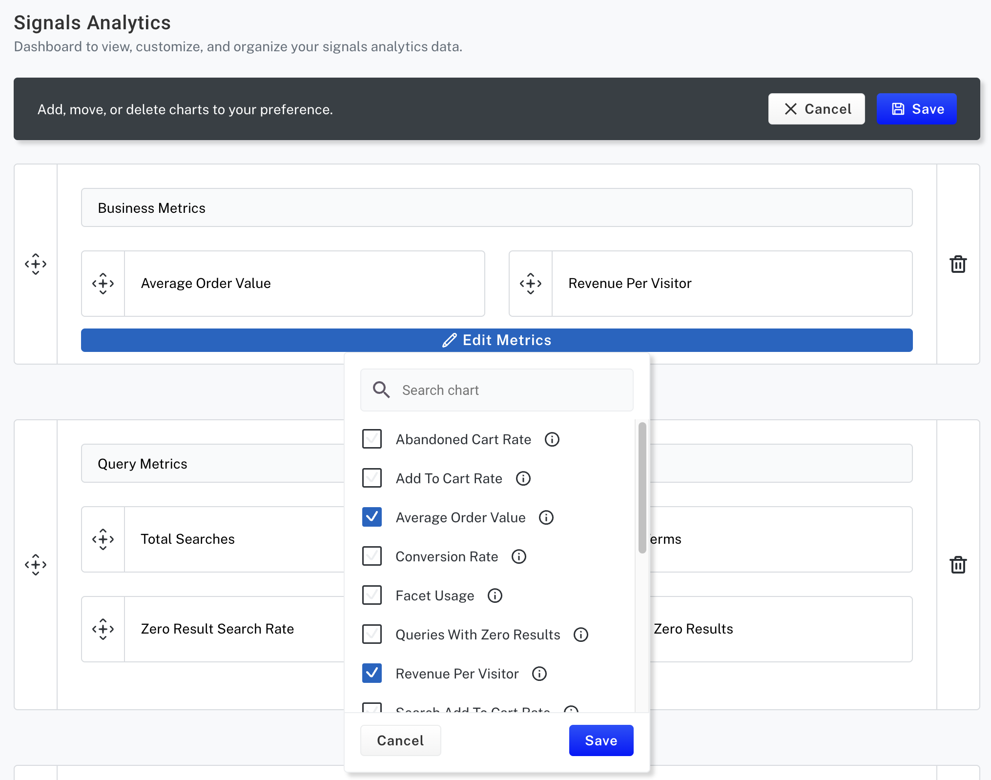 Edit Metrics