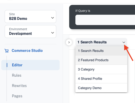 select page format